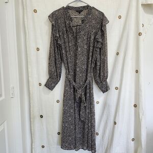 Banana Republic Monochrome Patterned Top